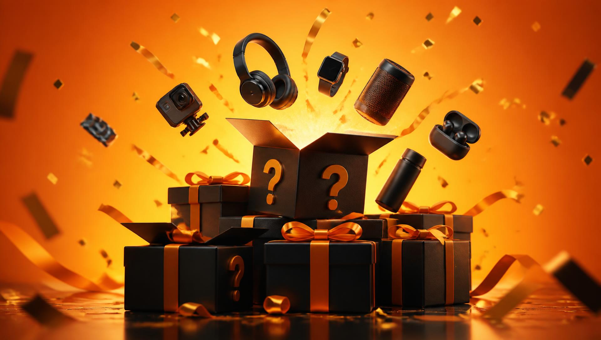BOXO mystery boxes filled with gadgets